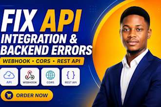 fix API integration, webhook, cors, rest API and backend errors