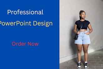 design powerpoint presentation or google slides