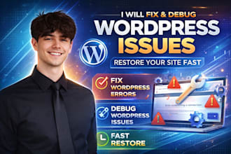 fix wordpress errors debug wordpress issues restore your wordpress site fast