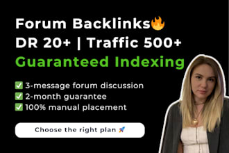 build safe backlinks on top US and eu forums