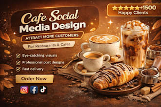 design high converting instagram posts for restaurants