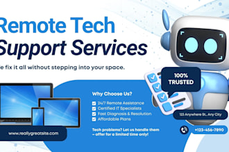 provide remote windows server, outlook, and IT support