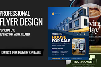 create a professional flyer for your company