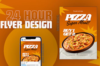 design a custom flyer to showcase your products or services
