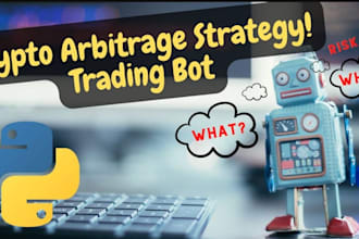 develop crypto trading bot, crypto arbitrage bot, arbitrage bot