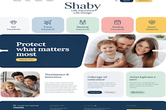 build pet insurance, travel insurance, wedding, event, asset insurance website