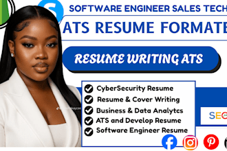 do ats resume formatting software engineer, data analyst cybersecurity resumes