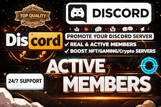 do discord server promotion, discord growth management and discord advertising