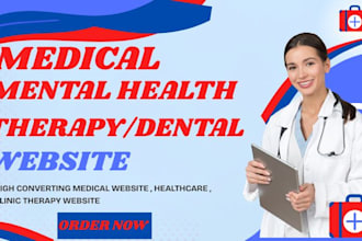 medical website mental health wellness counselling aba therapy website design