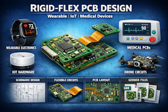design flexible pcb, rigid flex pcb and multilayer circuit boards, medical pcb