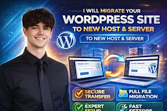 migrate wordpress site transfer wordpress files rebuild wordpress on new host