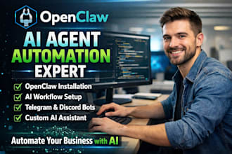 install and setup openclaw ai agent automation