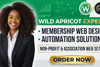 design wild apricot website wordpress wild apricot membership booking website
