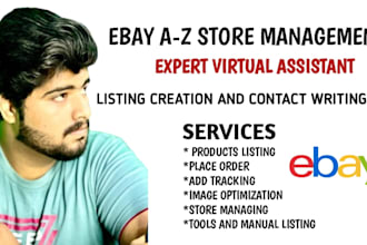 be your ebay VA for 2 step drop shipping
