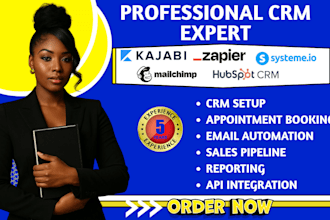 automate kajabi landing page zapier integration mailchimp hubspot systeme io crm