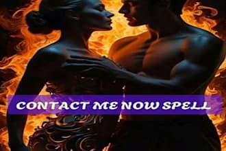 do powerful contact me now spell for immediate communication, fast attention