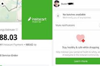 create amazon driver bot, instacart bot, doordash bot, spark driver bot,uber bo