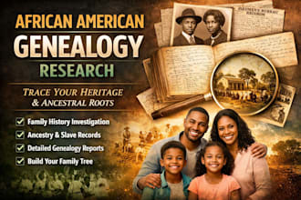 research your african american ancestry and genealogy records
