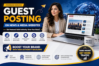 do SEO guest post on news and media sites