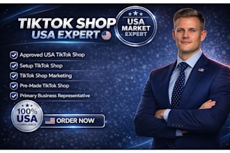 create USA tiktok shop setup usa tiktok shop usa business representative