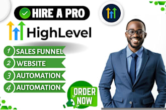 gohighlevel landing page go highlevel sales funnel go high level website