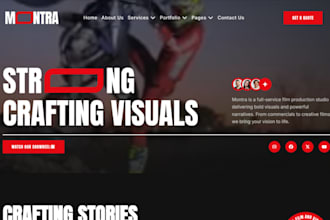 build wix filmaker website music cinema streaming video website ticket booking