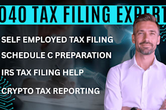 do self employed, freelancer and crypto US tax filing assistance