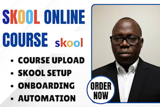 skool community platform setup management skool online course skool automation