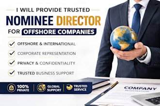 provide trusted nominee director for offshore companies