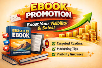 promote your ebook to reach more readers and boost sales