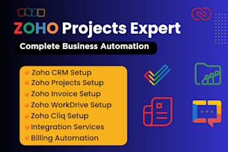 setup zoho crm automation invoice projects and workflow for your business