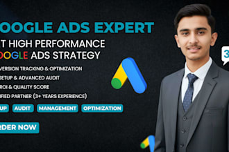 set up google ads adwords PPC campaign and manage it