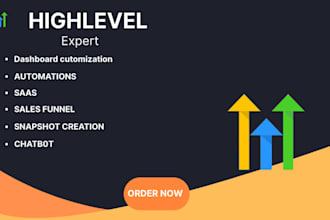 customize your gohighlevel dashboard, login page, expert ghl design