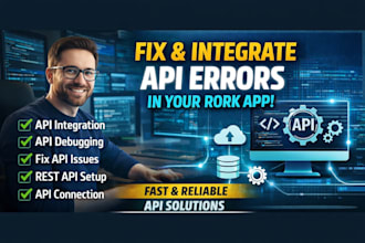 integrate, connect and fix API errors in your rork app