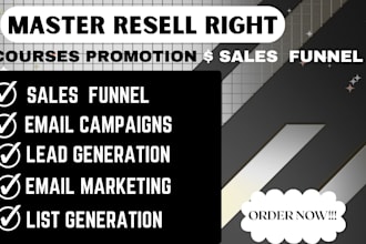 provide done for you digital products with master resell