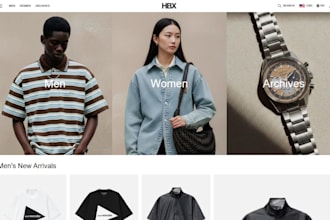 build wix streetwear brand website wix fashion brand apparel brand website