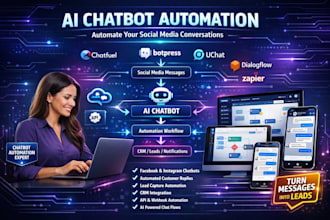 build social media chatbot automation with chatfuel botpress uchat dialog