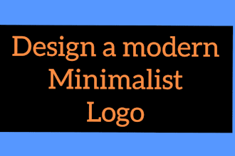 design a modern logo