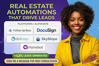 setup follow up boss docusign dotloop skyslope homebot real estate automation