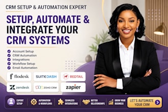 create flodesk, suitedash, redtail CRM automation, zendesk integration zoho setu