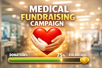 create medical crowdfunding campaign on gofundme and gogetfunding