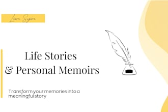 write your life story or personal transformation story