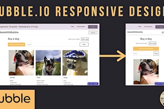 build bubble io web app, bubble mvp, bubble saas marketplace as bubble developer