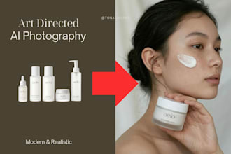 create realistic ai model images and product photography