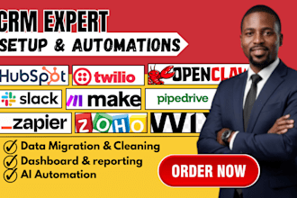 setup claude zohocrm zapier integration slack ai automation reporting  openclaw