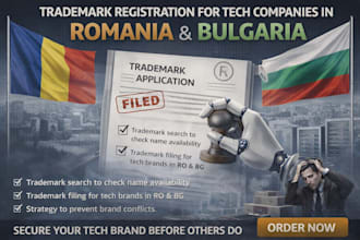 do trademark registration in romania and bulgaria for tech companies