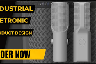 industrial electronic product design, 3d cad design, 3d modeling in solidworks