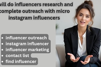source tech product micro influencers and do targeted influencer research