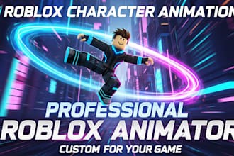 animate roblox characters for your roblox game