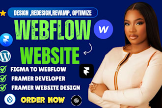 develop webflow website, design and redesign webflow website, webflow developer